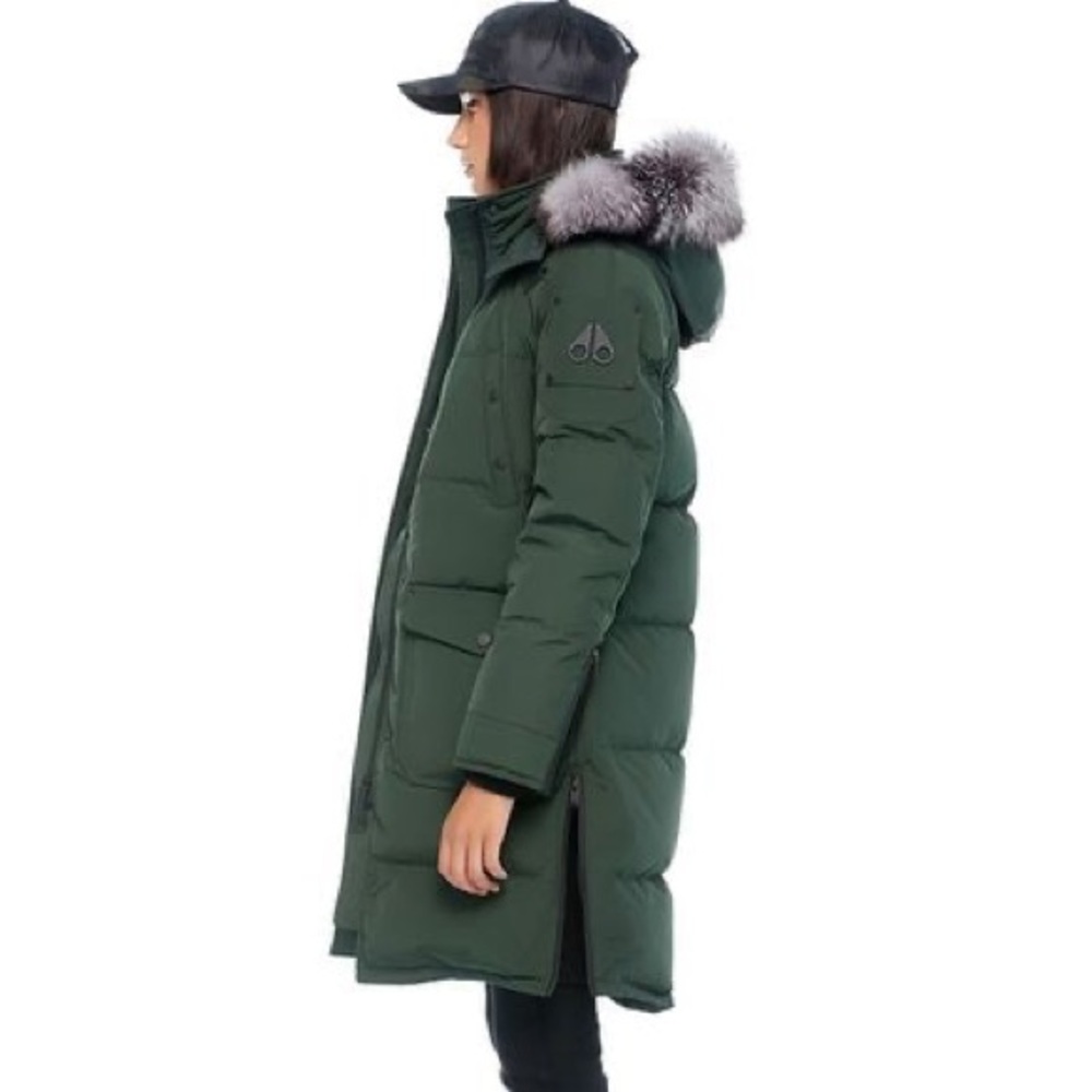 Moose Knuckles Causapcal Parka- Army Green
